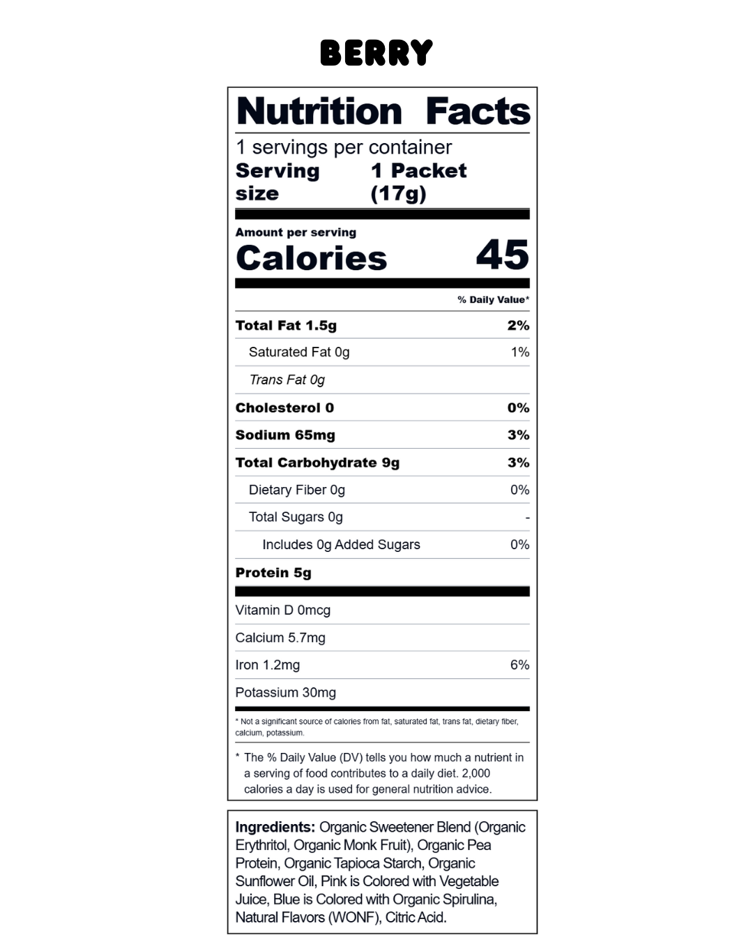 Berry Protein SprinkleBites™ (10-Pack)