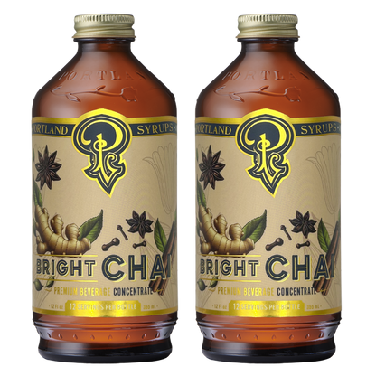 Bright Chai Syrup two-pack
