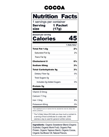 Cocoa Protein SprinkleBites™ (10-Pack)