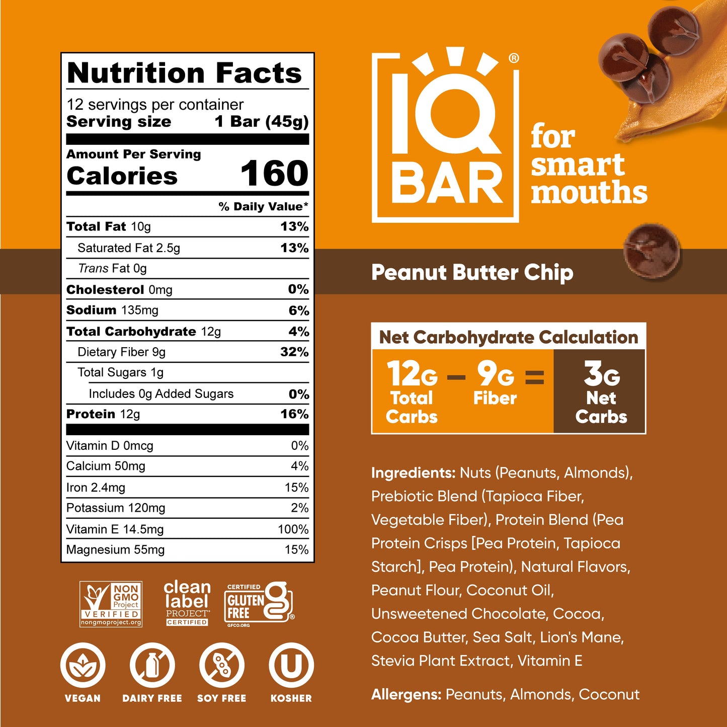 Peanut Butter Chip (12 Bars)