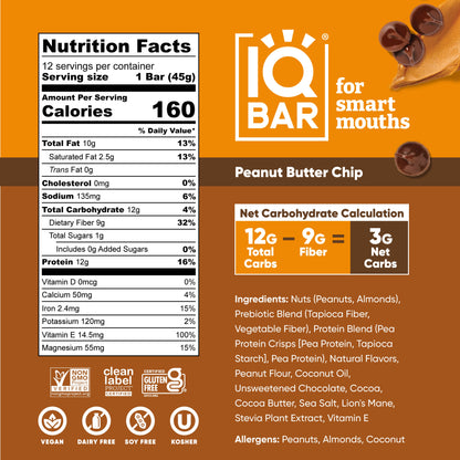 Peanut Butter Chip (12 Bars)