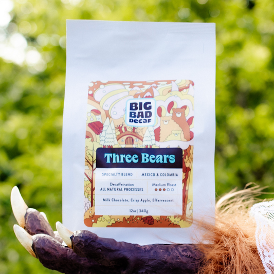 Three Bears | Signature Decaf Blend | Colombia & Mexico | Naturally Decaffeinated (Wholesale)