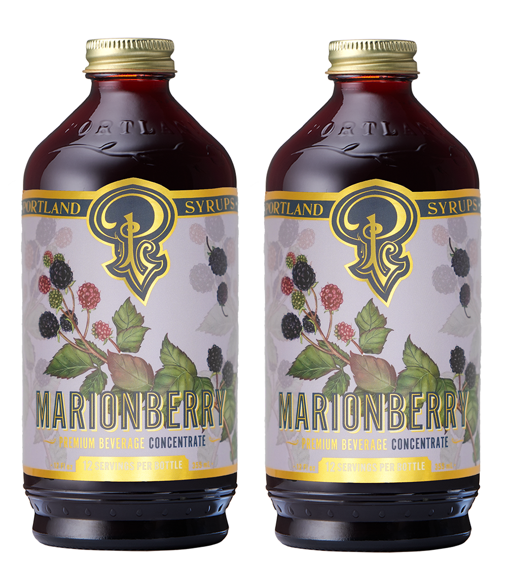 Marionberry Syrup two-pack