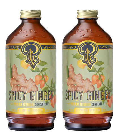 Spicy Ginger Syrup two-pack